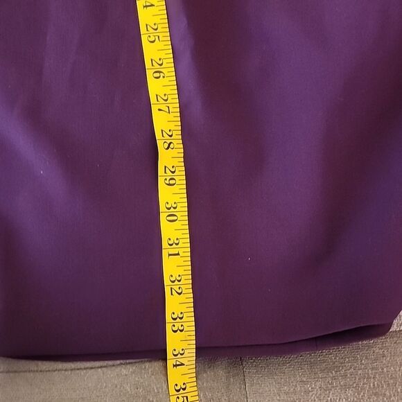 Likely Plum Mid Tulip Sleeve Mini Dress Size 12 - Picture 12 of 13